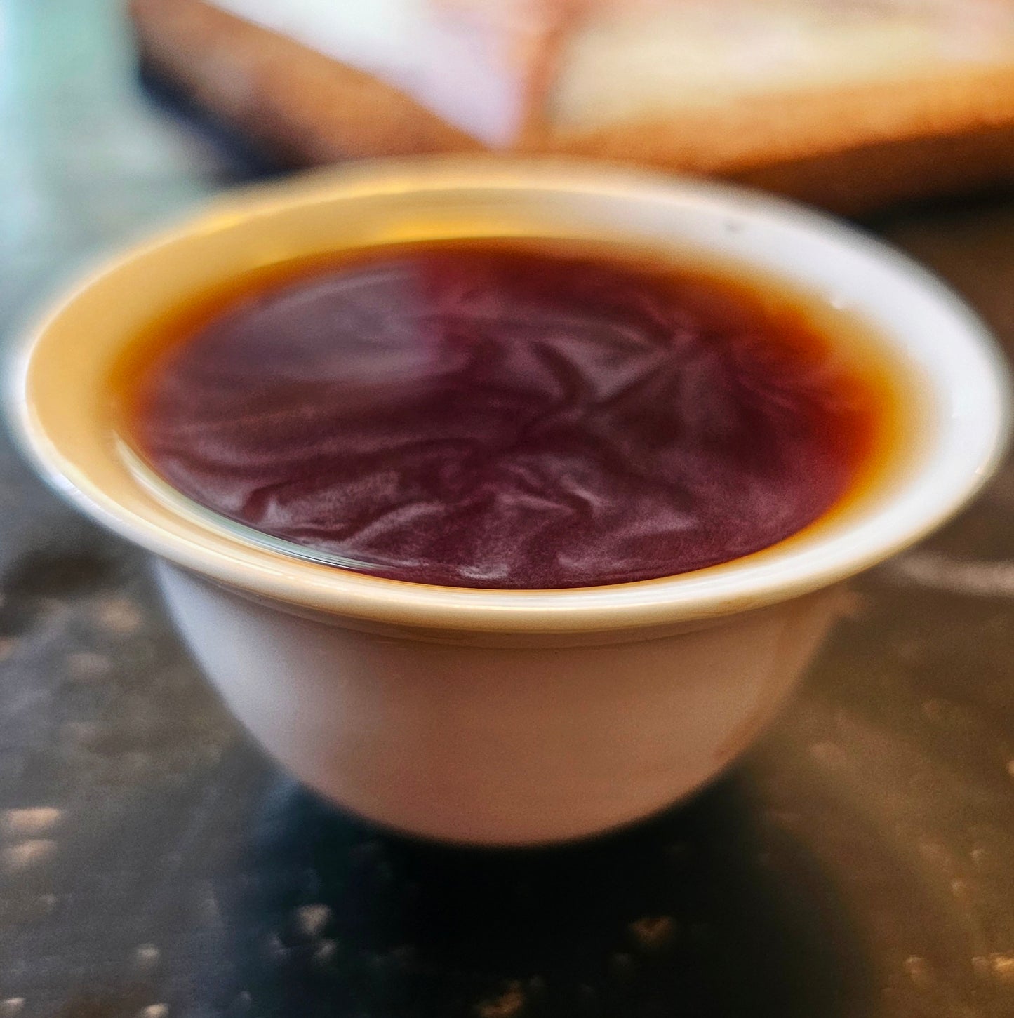 The Teacher is a vintage 2004 Shu Puerh with Malaysia dry aging. Soft, spicy, and clean with sweet incense and relaxing energetic clarity.