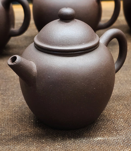 Late Qing Dynasty Zu Lun Zhu Zisha Purple Clay Antique Teapot 90ml