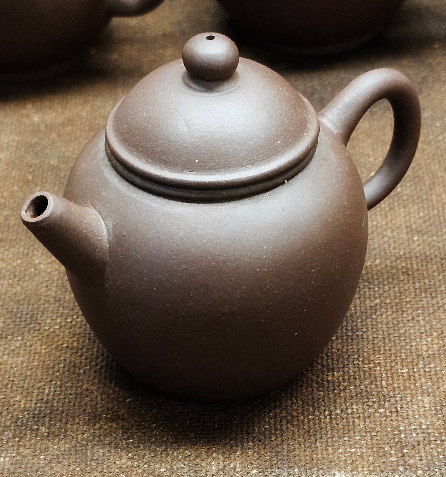 Late Qing Dynasty Zu Lun Zhu Zisha Purple Clay Antique Teapot 90ml