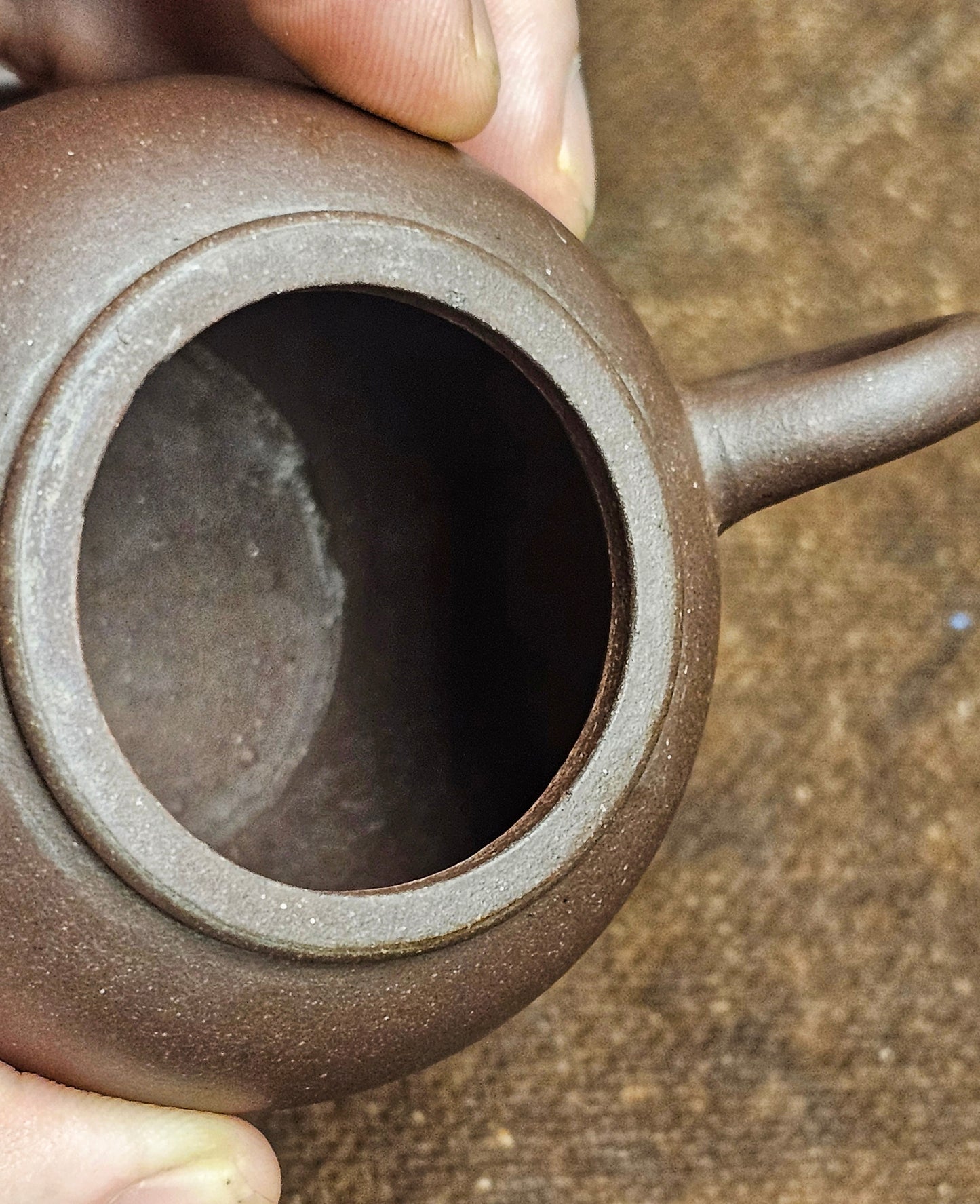 Late Qing Dynasty Zu Lun Zhu Zisha Purple Clay Antique Teapot 90ml