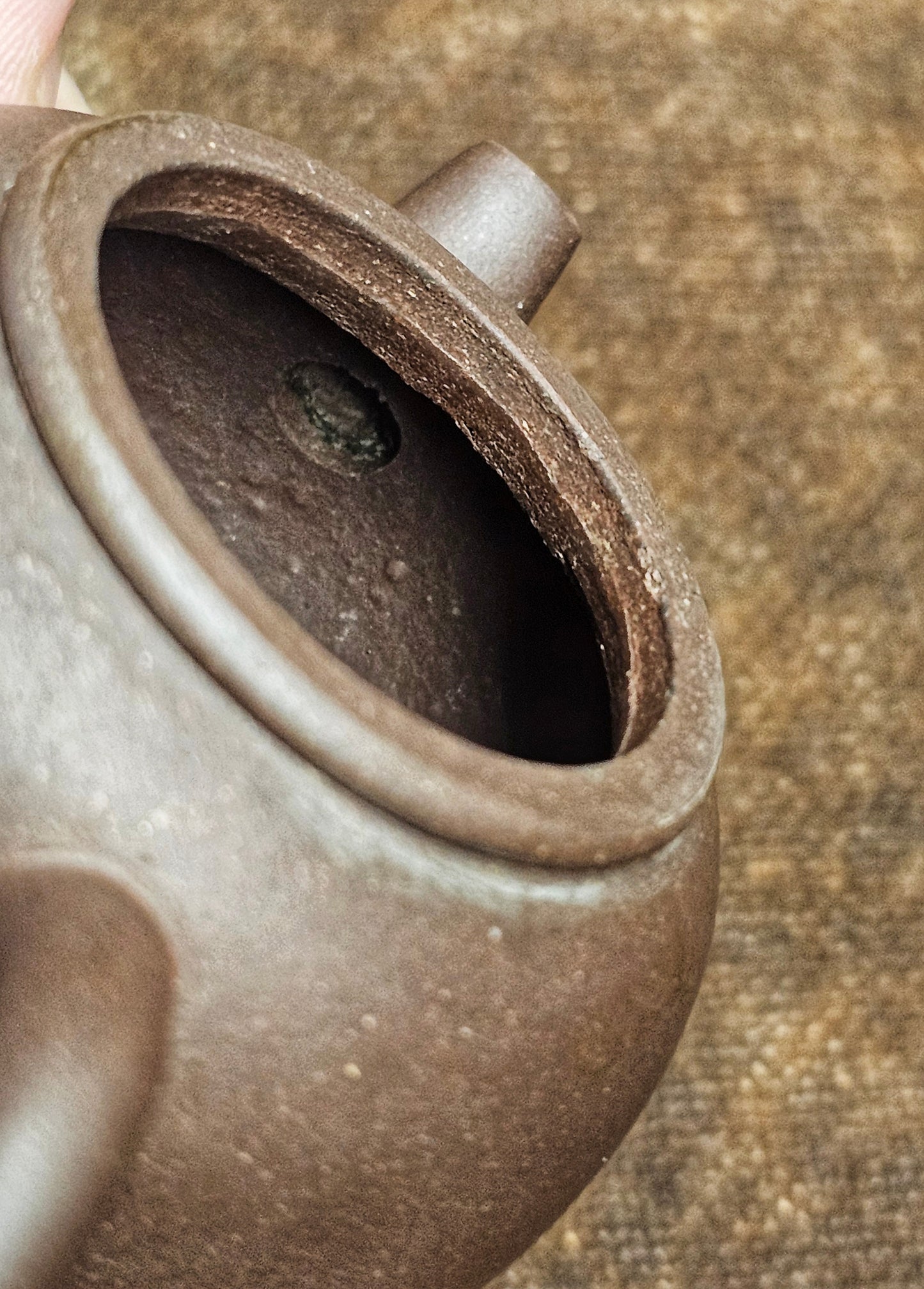 Late Qing Dynasty Zu Lun Zhu Zisha Purple Clay Antique Teapot 90ml