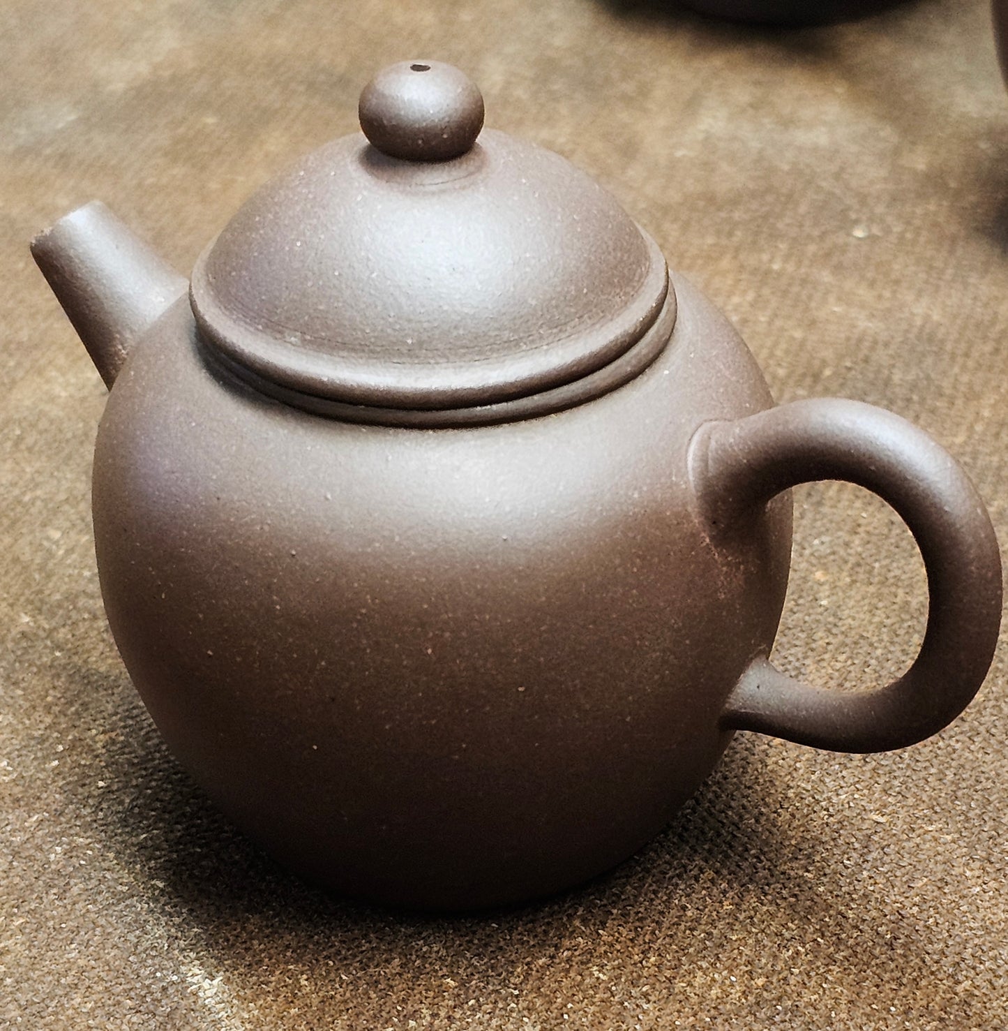 Late Qing Dynasty Zu Lun Zhu Zisha Purple Clay Antique Teapot 90ml