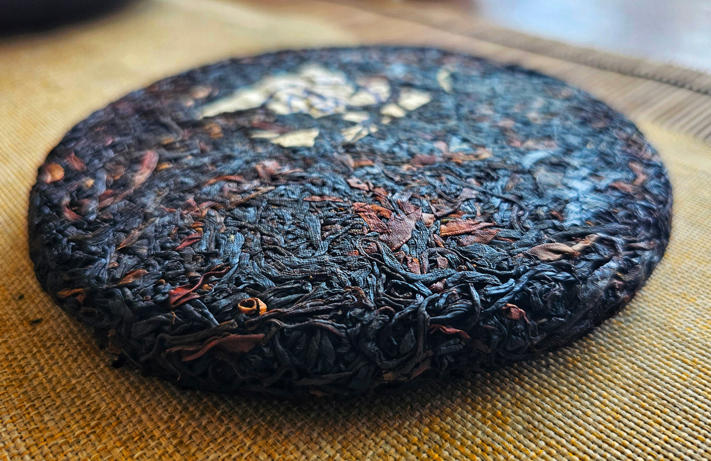 The Hanuman Project Special Edition Wild Tree Ye Sheng Purple Tea Cake "Purple Ram"