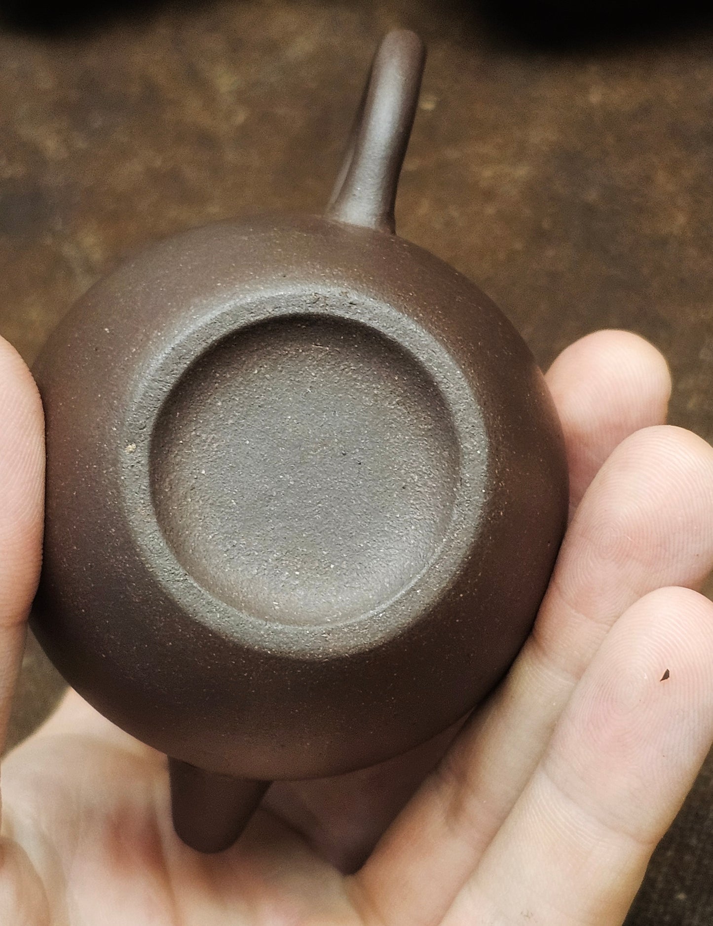 Late Qing Dynasty Zu Lun Zhu Zisha Purple Clay Antique Teapot 90ml