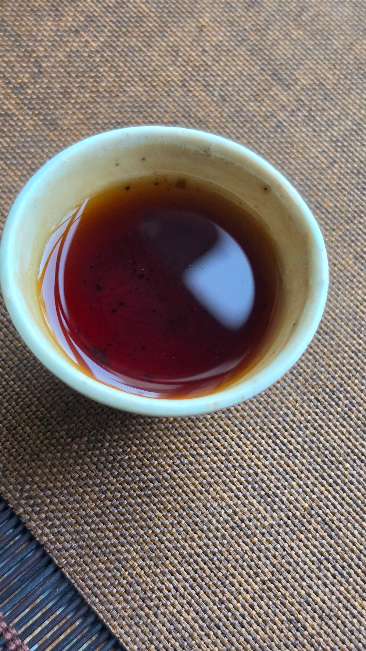 "Golden Lotus" - 1980's Dry Aged Ginseng Aroma Golden Needle White Lotus Shu Puerh