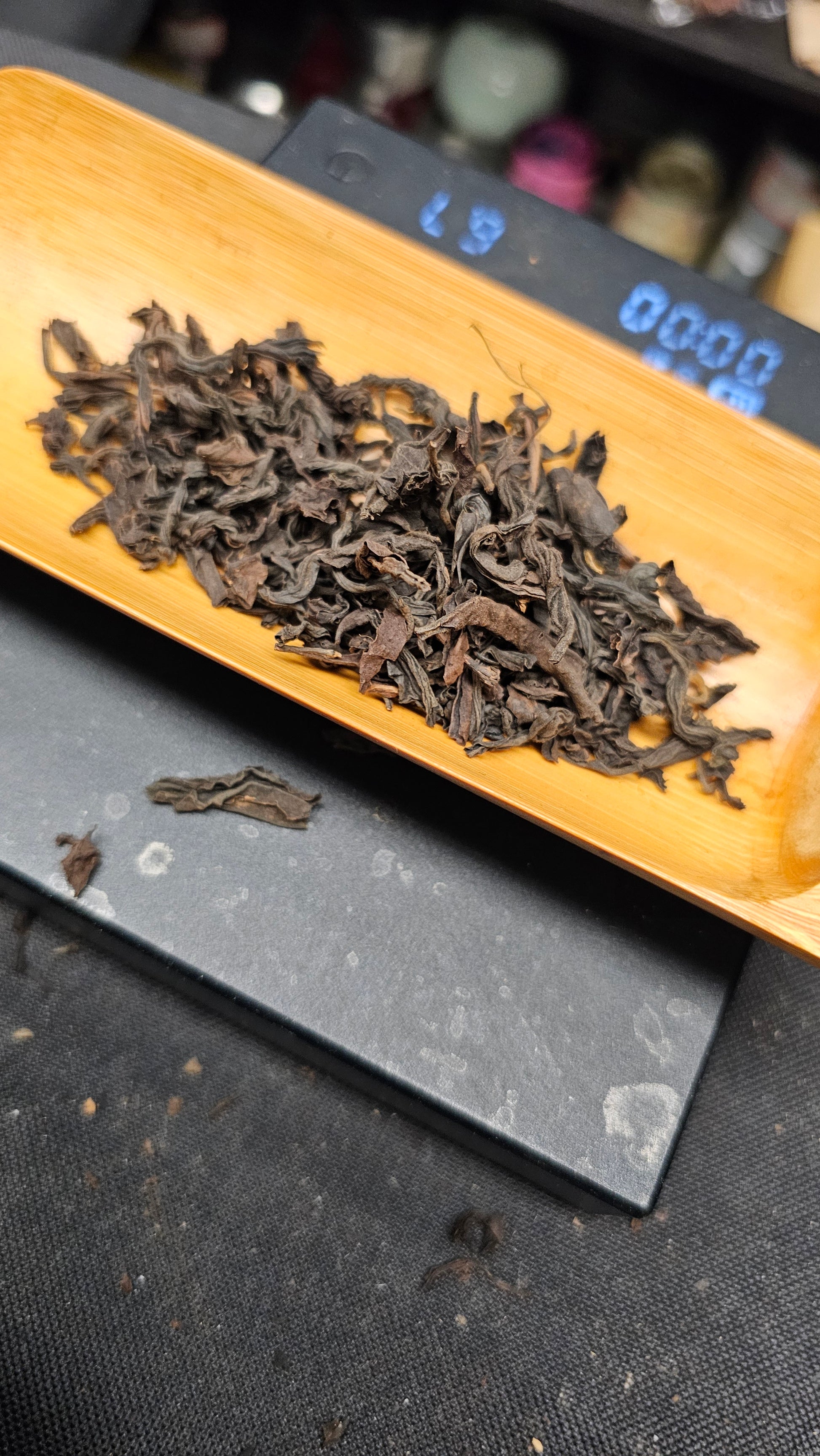 This rare 1960s Phoenix Mountain Dan Cong Oolong carries decades of depth. Resinous, woody, and ethereal with ghostly floral undertones.