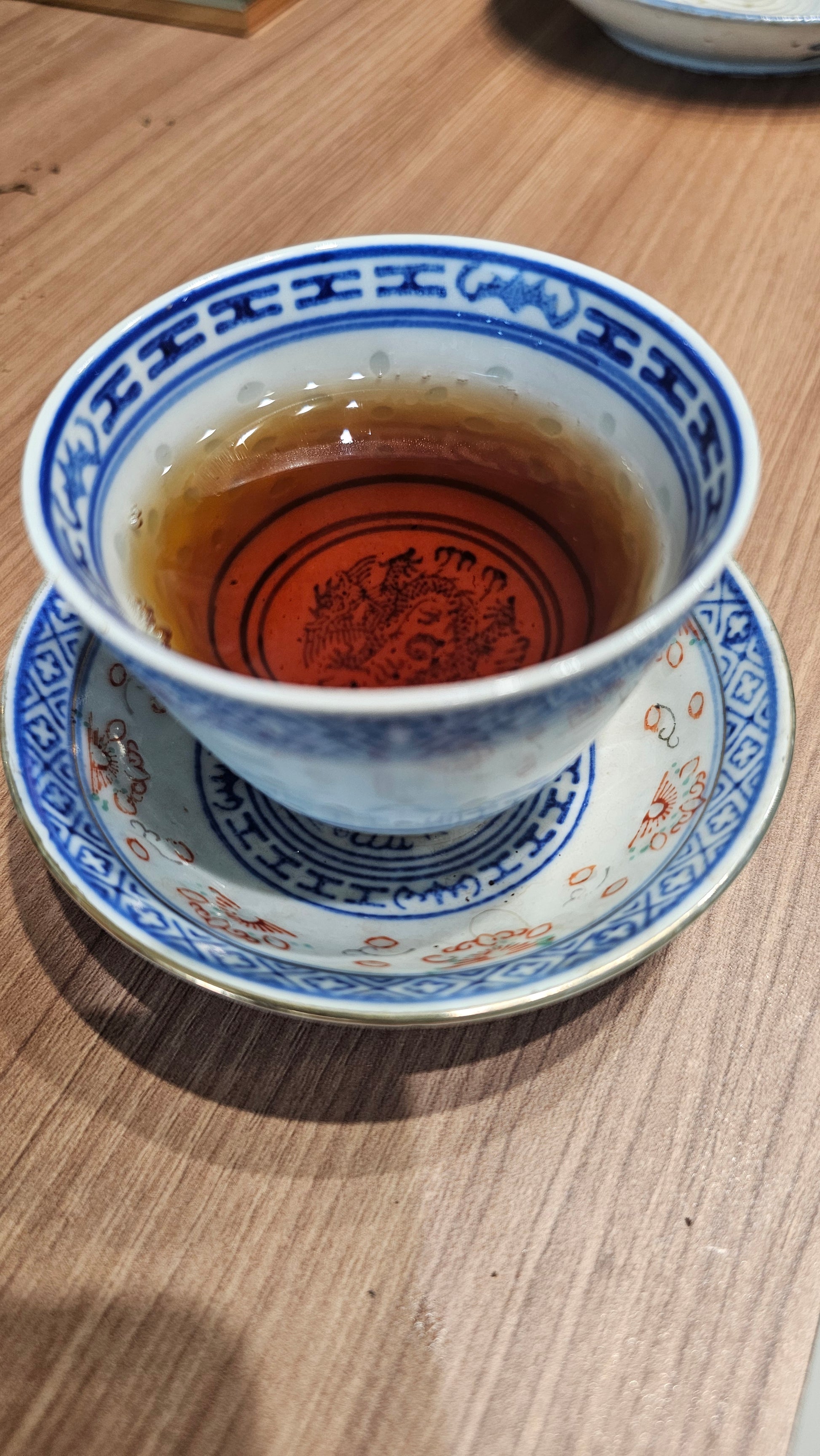 Carefully stored in Malaysia, this 2007 Mengku Sheng Puerh is smooth, rich, and vibrant. For lovers of well-aged 90s-style puerh.