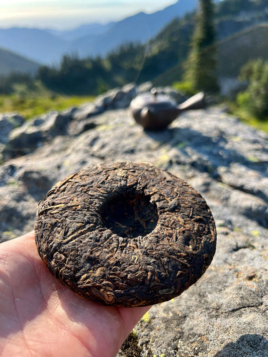 "Joy" - 2021 Menghai Light Ferment Ancient Tree Shu Puerh