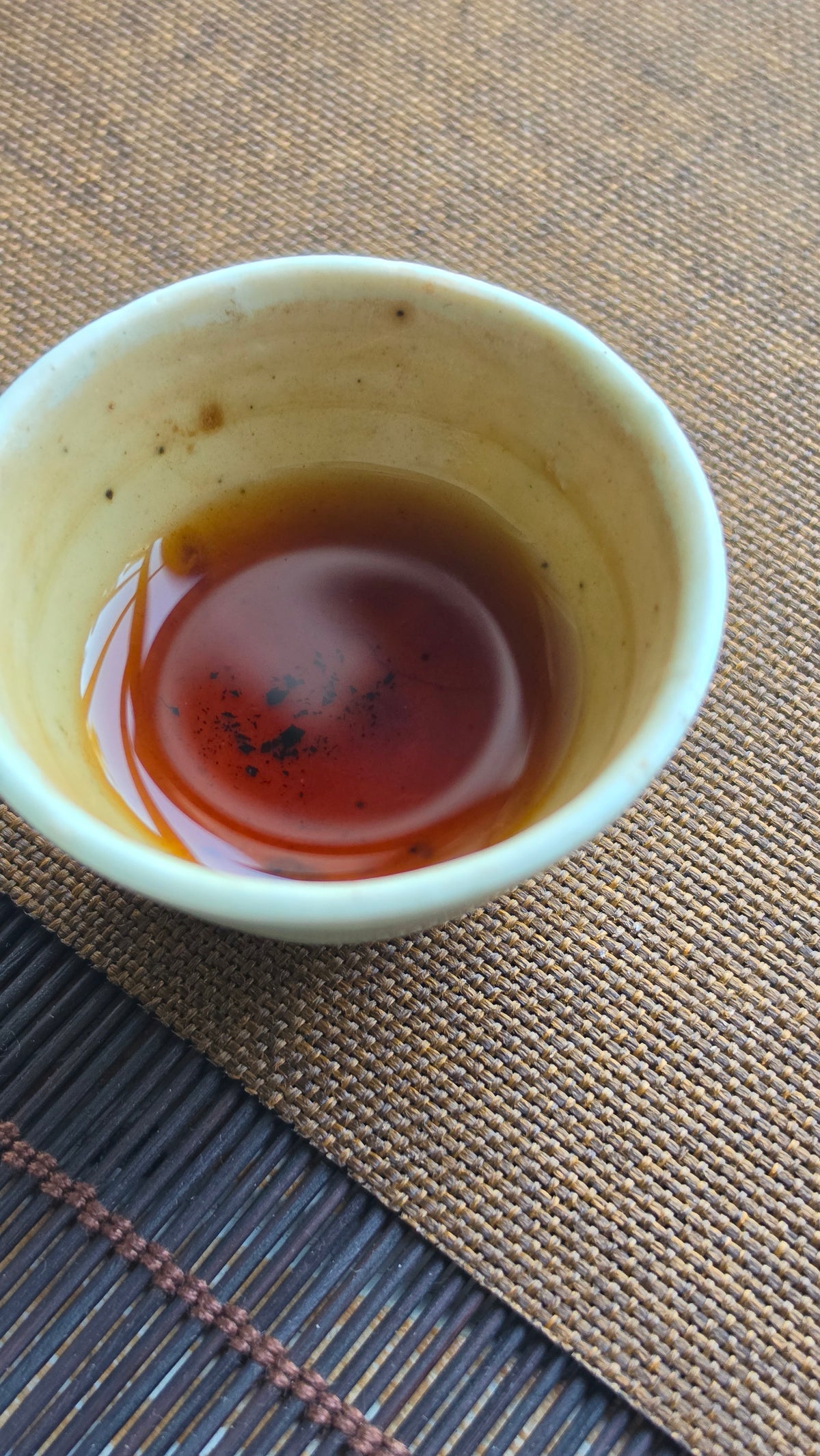 "Golden Lotus" - 1980's Dry Aged Ginseng Aroma Golden Needle White Lotus Shu Puerh