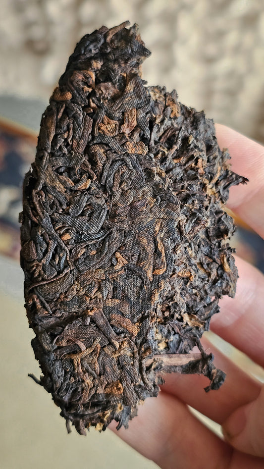'Deep Forest Incense' - 2018 Yiwu Zhengshan Wild Tree Shu Puerh - Dry Malaysia Aged